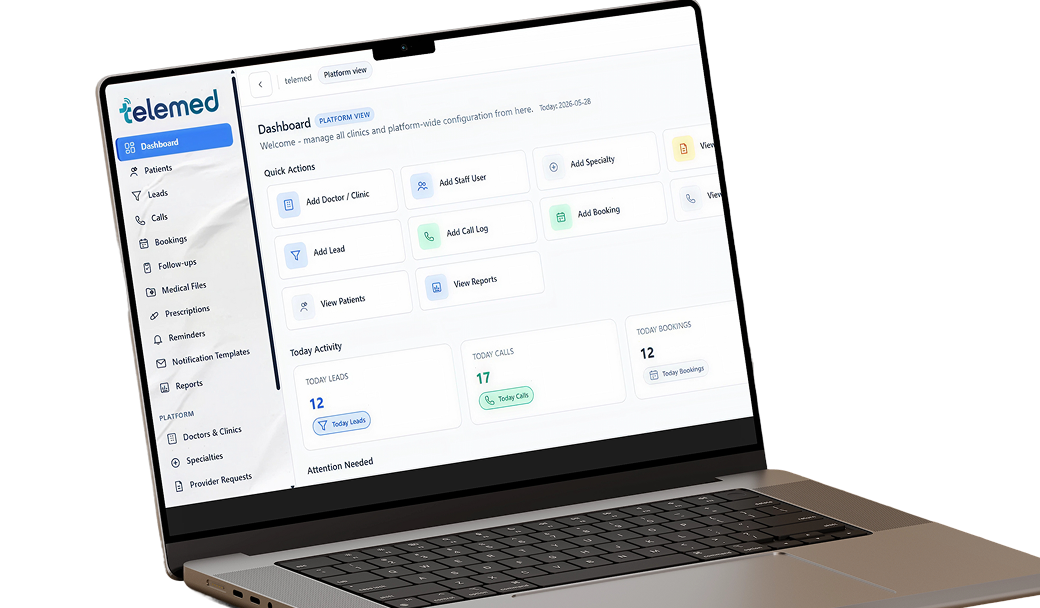 CRM System & Human Call Center
